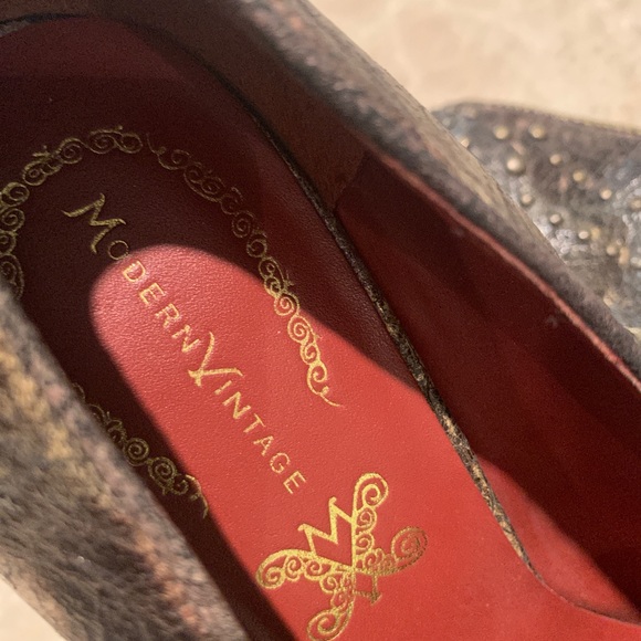 Gorgeous vintage shoes with thin Wedge - Picture 3 of 6